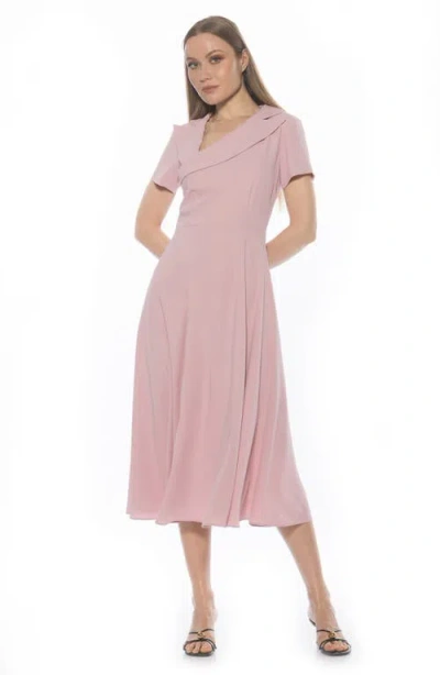 Alexia Admor Jackie Asymmetric Collared Dress