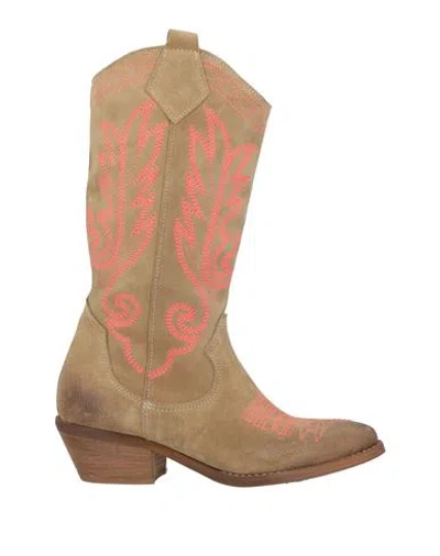 Islo Isabella Lorusso Woman Boot Sand Size 7 Leather