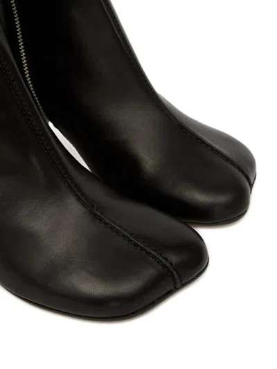Mm6 Maison Margiela 70mm Anatomic Block-heel Ankle Boots In Black