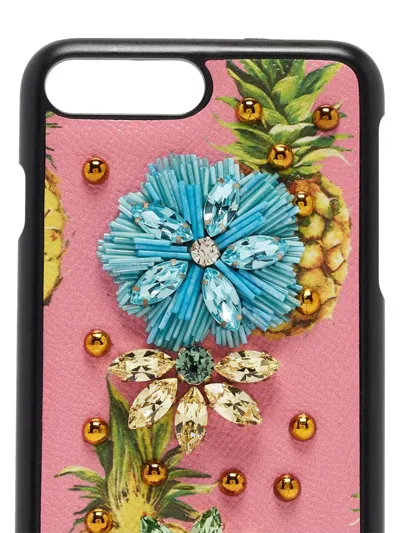 Pre-owned Dolce & Gabbana Floral-motif Iphone 7 Case