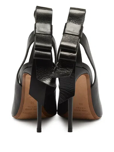 Pre-owned Nicholas Kirkwood Clear-panelled Pointed-toe Heels