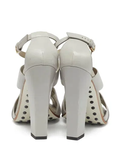 Pre-owned Tod's Vintage  120mm Strappy Sandals