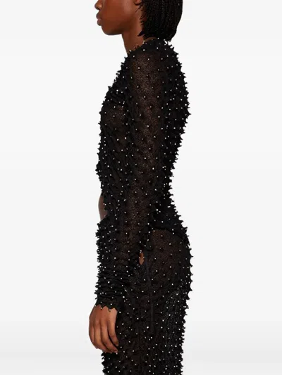 Christopher Esber Shibori Crystal-embellished Open-twist Top