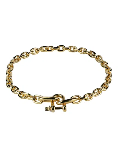 Parts Of Four Grade-chain Necklace In Gold