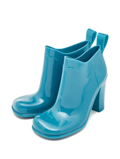 Pre-owned Bottega Veneta 100mm Rain Boots