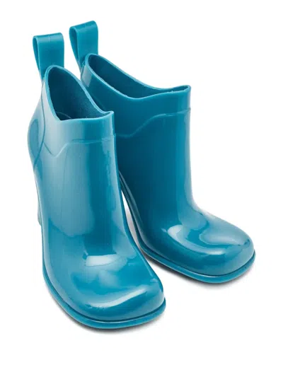 Pre-owned Bottega Veneta 100mm Rain Boots