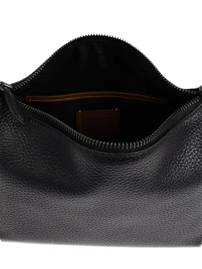Coach Pebble Leather Top-handle Bag