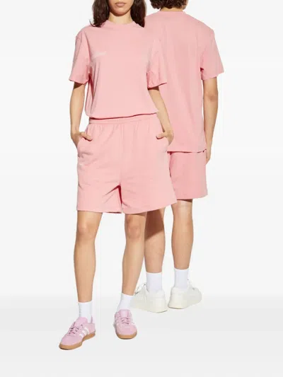 Pangaia Text-print T-shirt In Pink