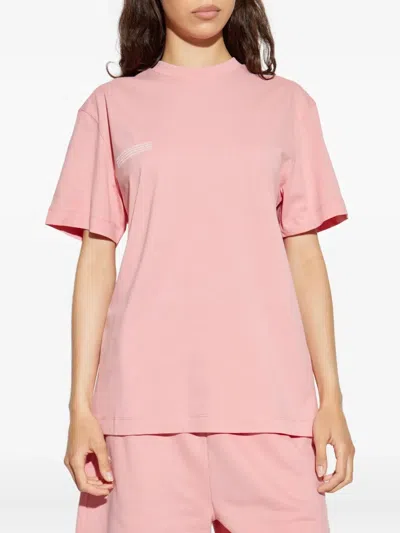 Pangaia Text-print T-shirt In Pink