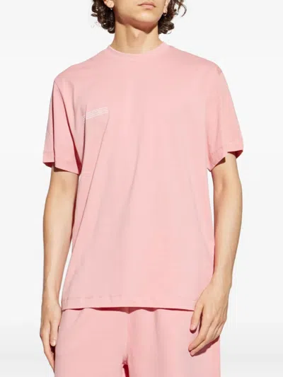 Pangaia Text-print T-shirt In Pink
