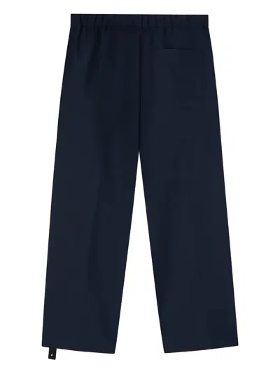 Oamc Drawstring Trousers In Blue