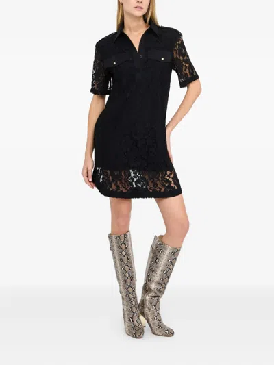 Liu •jo Lace Dress In Black