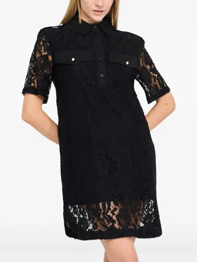 Liu •jo Lace Dress In Black