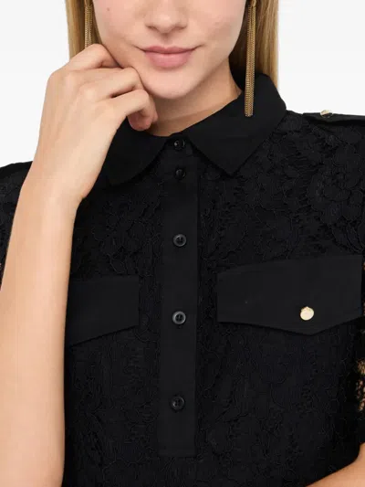 Liu •jo Lace Dress In Black