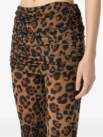 Blumarine Leopard-print Leggings