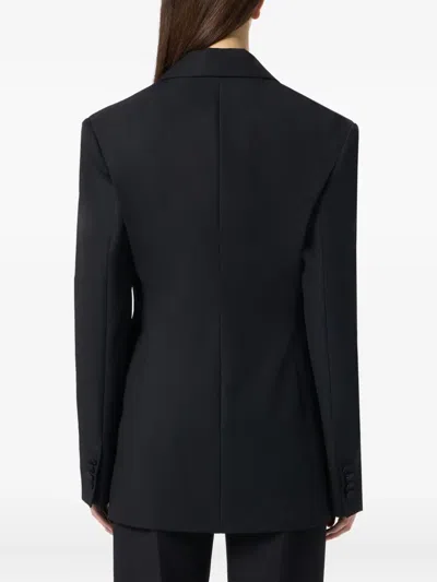 Blumarine Embroidered-rose Blazer