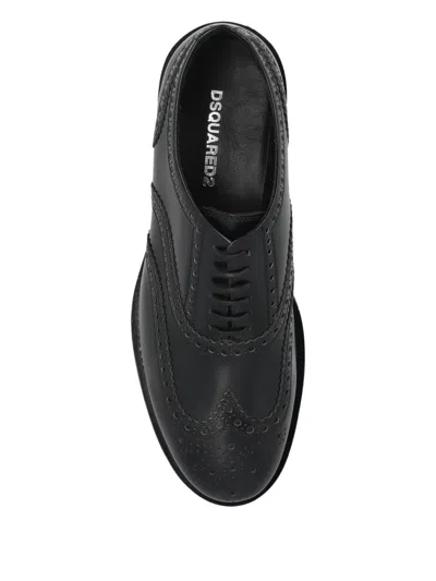 Dsquared2 Brogue Leather Derby Shoes