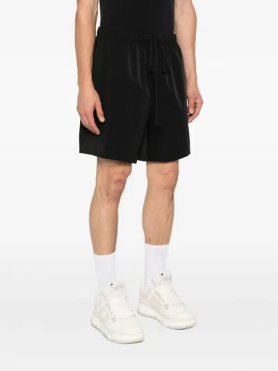 Essentials Logo-embroidered Drawstring Track Shorts