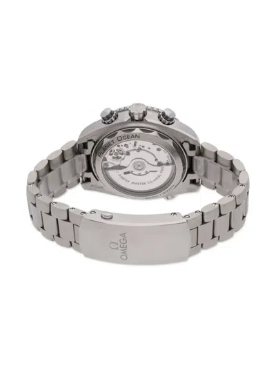 Pre-owned Omega 2024 Seamaster Planet Ocean 45.5mm In Silver