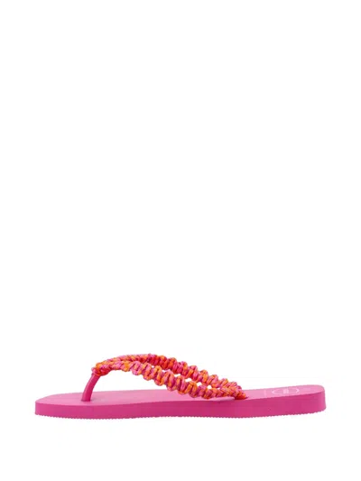 Havaianas Slim Square Boho Flip-fops In Pink