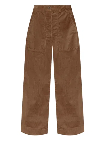 Etro Belt Loop Track Pants In Brown