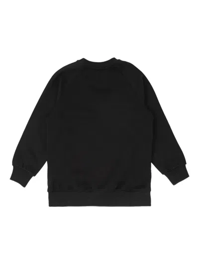 Balmain Logo-embroidered Sweatshirt In Black