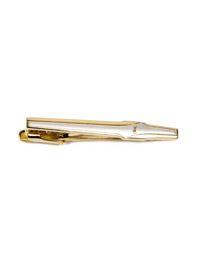 Pre-owned Saint Laurent 1990s Cassandre Tie Bar