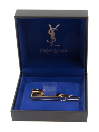 Pre-owned Saint Laurent 1990s Cassandre Tie Bar