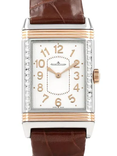 Pre-owned Jaeger-lecoultre 2010 Reverso Grande Ultra Thin 24mm In White
