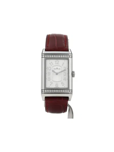 Pre-owned Jaeger-lecoultre 2010 Reverso-joaillerie 24mm In White