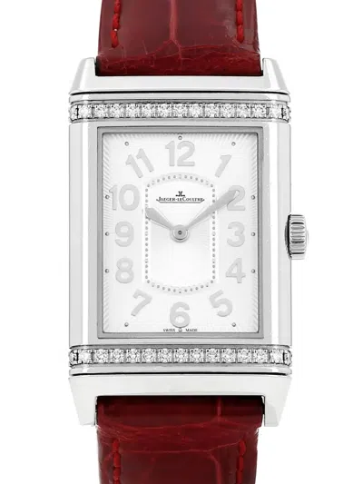 Pre-owned Jaeger-lecoultre 2010 Reverso-joaillerie 24mm In White