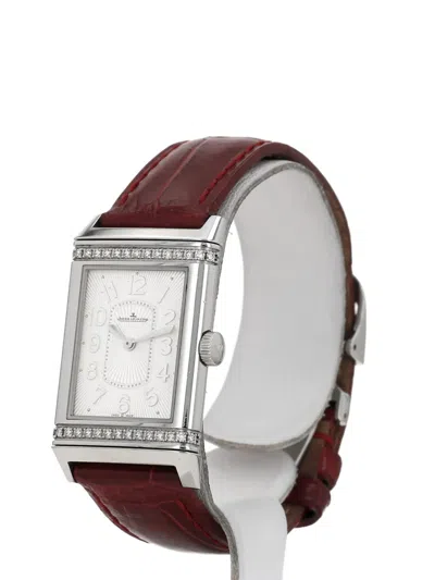 Pre-owned Jaeger-lecoultre 2010 Reverso-joaillerie 24mm In White