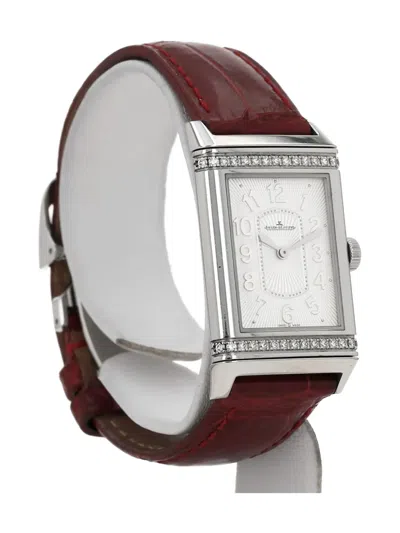 Pre-owned Jaeger-lecoultre 2010 Reverso-joaillerie 24mm In White