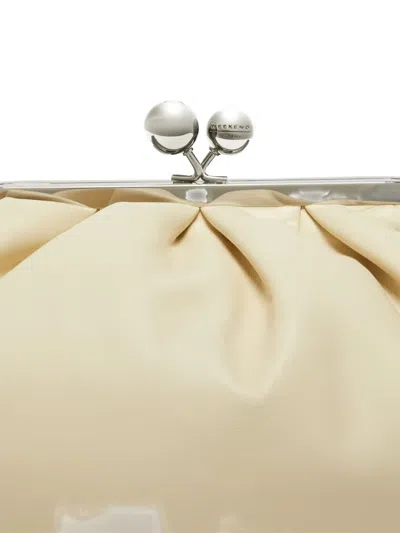 Weekend Max Mara Cubico Ruched Clutch Bag
