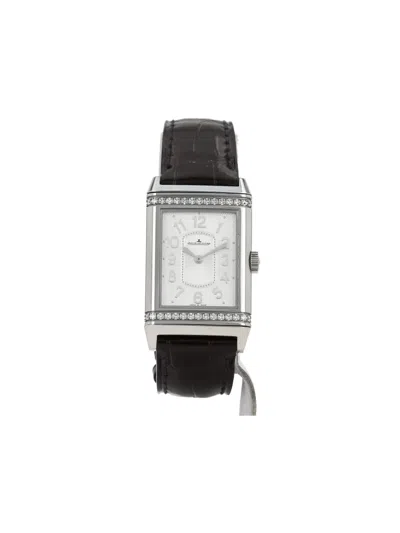 Pre-owned Jaeger-lecoultre 2010 Reverso-joaillerie 24mm In White