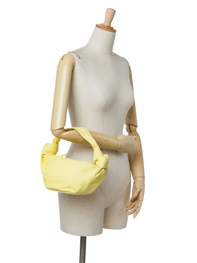 Pre-owned Bottega Veneta 2012-2025 Mini Calfskin Double Knot Handbag