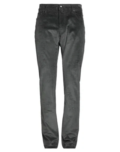 Jacob Cohёn Man Pants Charcoal Size 35 Cotton, Modal, Elastane In Gray