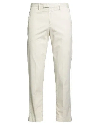 Pt Torino Man Pants Beige Size 38 Cotton, Elastane