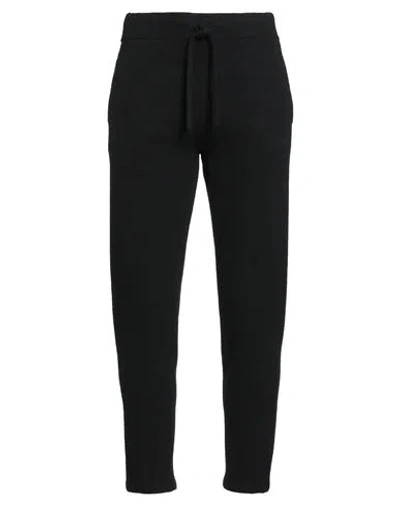 Roberto Collina Man Pants Black Size 32 Merino Wool, Cashmere