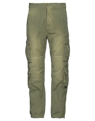 Amish Man Pants Military Green Size Xl Cotton In Green