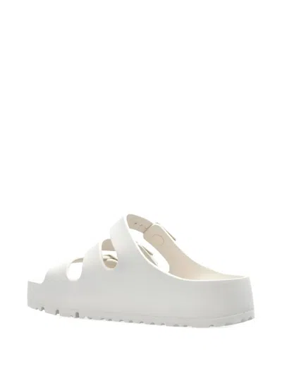 Birkenstock Florida Triple-strap Sandals In White