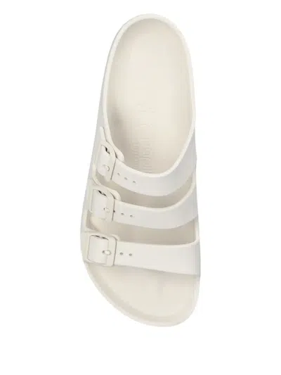 Birkenstock Florida Triple-strap Sandals In White