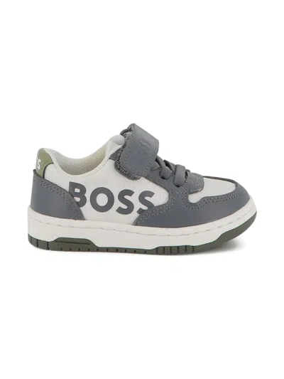 Bosswear Logo-printed Sneakers In Green