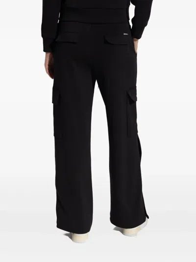 Michael Michael Kors Cargo-pocket Button-fastening Trousers In Black