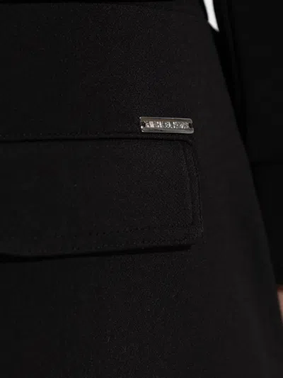 Michael Michael Kors Cargo-pocket Button-fastening Trousers In Black
