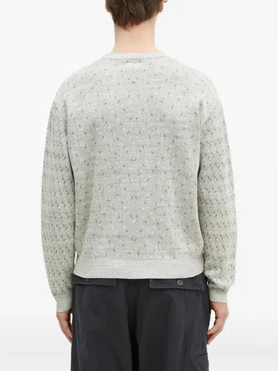 Human Made Heart-logo Sweater In Gray