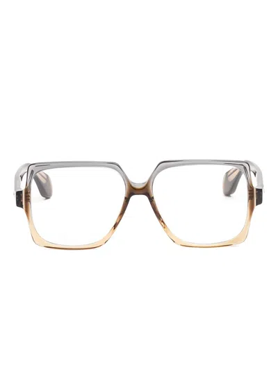 Gigi Studios Square-frame Glasses In Neutral