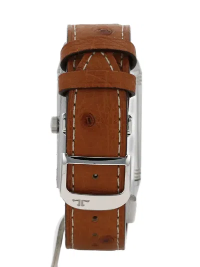 Pre-owned Jaeger-lecoultre 2010 Reverso Grande Ultra Thin 24mm In Silver