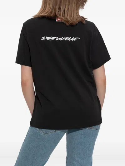 Kenzo Cotton T-shirt In Black
