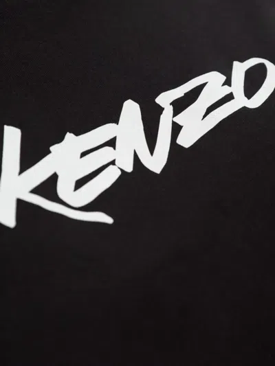 Kenzo Cotton T-shirt In Black